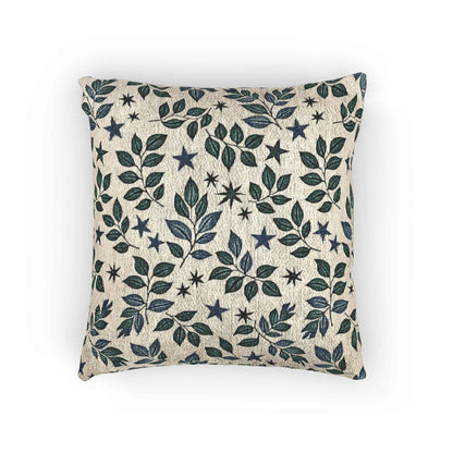 Leaf and Star Woven Accent Cushion - 1