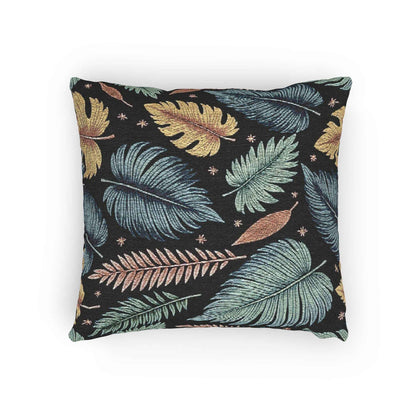 Mixed Autumn Leaf Woven Accent Cushion - 4