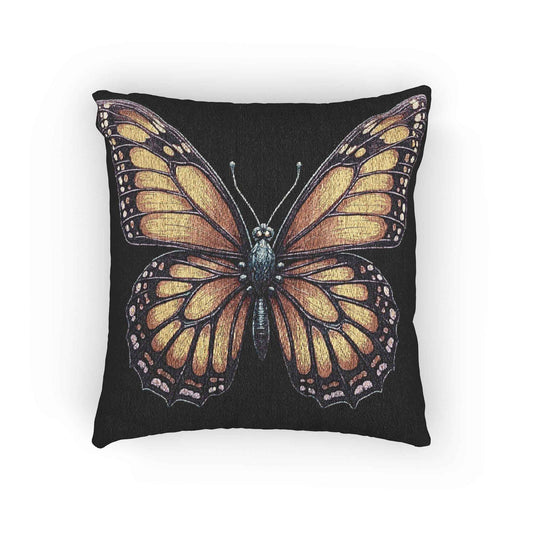 Amber Butterfly Woven Accent Cushion - 1