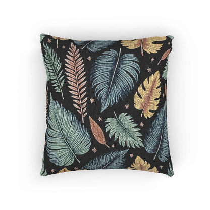 Mixed Autumn Leaf Woven Accent Cushion - 3